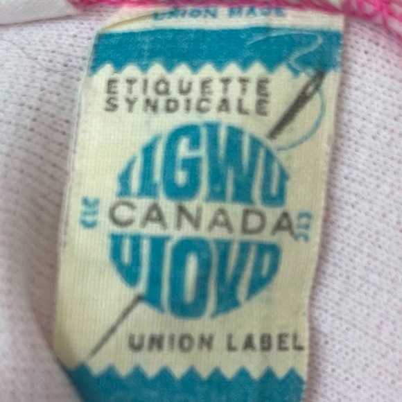 Vintage 70s 80s TanJay Pink Mid-length Above Knee A-line Skirt XS - Picture 8 of 11